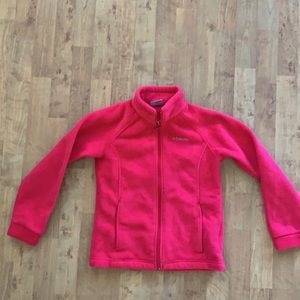 Columbia Fleece Jacket EUC SIZE 10 12